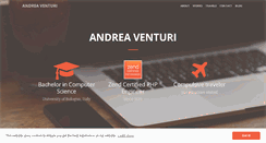Desktop Screenshot of andreaventuri.it